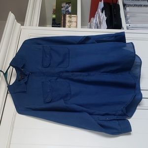 100% Cotton Indigo Denim Style Top